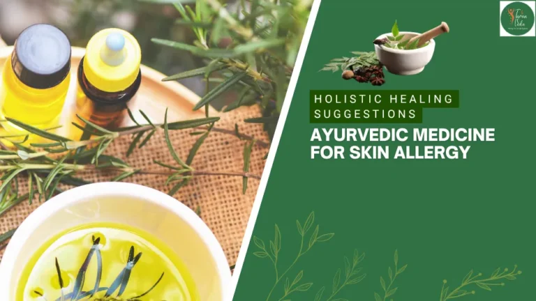 Ayurvedic Medicine for skin allergy